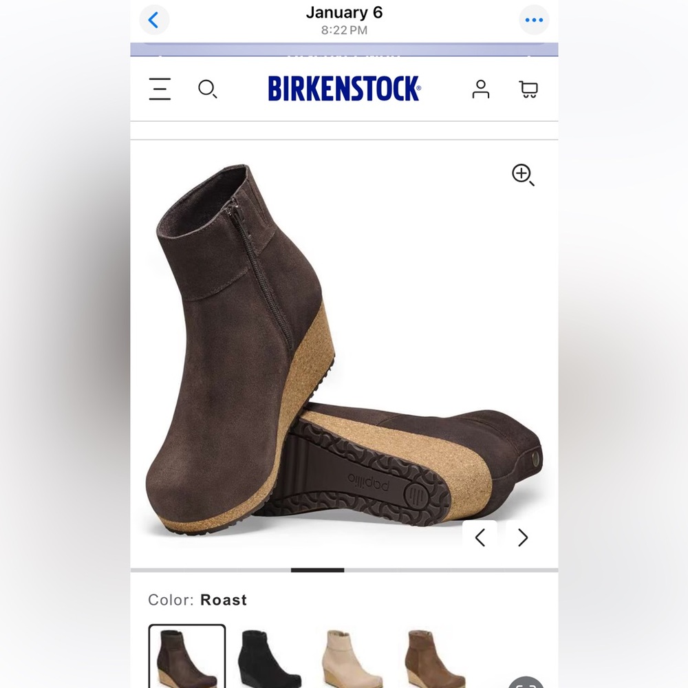 Birkenstock boots 40 (9.5)